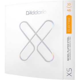 Resim D'Addario XSE1046 XS Nickel Plated Steel Elektro Gitar Teli - Regular Light (10-46) 