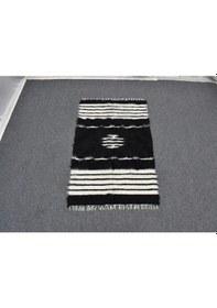 Resim Zehra Abla Halı Yeni El Dokuma Eşsiz Tiftik Yün Siirt Kilimi 6259 