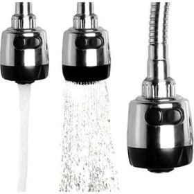 Resim İlk El Grup Ieg™ Oynar Başlıklı 2 Fonksiyonlu Spiral Musluk Başlığı 