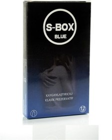 Resim S-BOX Blue Kayganlaştırıcı Prezervatif 12 li 