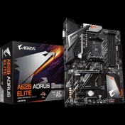 Resim AMD A520 AORUS-ELITE AM4 DDR4 4733MHZ DVI HDMI ANAKART A520-AORUS-ELITE 
