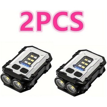 Teltree Alüminyum Dış Mekan Ev Feneri, 200-500m Uzak Menzilli, T6 Led Parlak Işık, Şarj Aleti + Pil + Paket Dahil