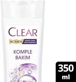 Resim Clear Women Komple Bakım Vitamin Kompleksi Kepeğe Karşı Etkili Şampuan 350 ml 