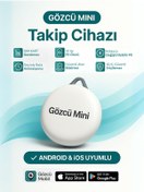 Resim Gözcü Mobil Mini IOS Android Uyumlu Airtag Anlık Geçmişe Dönük Konum GPS Araç Motor Çocuk Akıllı Takip Cihazı 