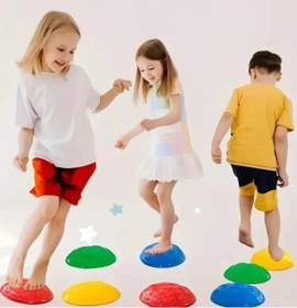 Resim Epilons Çocuk Yarım Küre denge Ve Koordinasyon Adası 6 Lı Set 