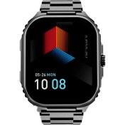 Resim HiFuture Ultra3 Pro Bluetooth 5.3 Amoled Ekran IP68 Su Geçirmez 2.04 Inç Arama Özellikli Ios & Android Uyumlu Nabız Spor Kan Oksijen Takibi 52MM Akıllı Saat Gümüş 