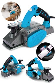 Resim STEİNER Titan 4200w Bakır Sargılı Metal Şanzıman Çift Bıçaklı Planya Rende Makinesi M79915 