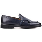 Resim Shoetyle - Lacivert Deri Tokalı Erkek Klasik Ayakkabı 250-2750-864-lacivert 