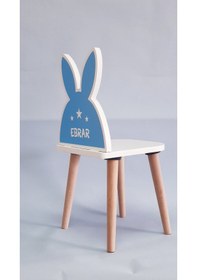 Resim Liva Ahşap Çocuk Sandalyesi Beyaz 