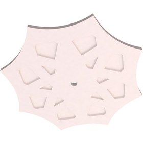 Resim Motifpiyer Lamba Tavan Göbeği 02-8gen-egri-56cm-2 Adet 