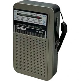 Resim Meier M-9320 Şarjlı Fm Am Sw 3 Bandlı Cep Radyosu El Radyosu 
