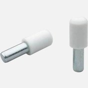 Resim Adilon Plastik Metal Başlı Raf Pimi 10'lu Beyaz 