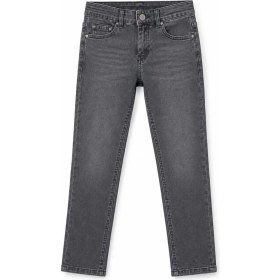 Resim Babido Erkek Çocuk Slim Fit Kot Pantolon - Likralı Rahat Kalıp Günlük Jeans (5/12 Yaş) Koy Geri 