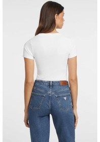 Resim Guess Kadın T-shirt Beyaz 