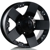 Resim EMR-A5187-03 9.0x17"-6x139.7 ET15 110 Matt Black Jant (4 Adet) 