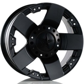 Resim EMR-A5187-03 9.0x17"-6x139.7 ET15 110 Matt Black Jant (4 Adet) 