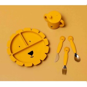 Resim Trixie Silikon Çatal Kaşık Ve Bıçak Seti Karışık 