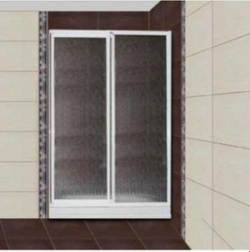 Resim İki Duvar Arası Bir Sabit Bir Kayar Mika Dusakabin Beyaz 