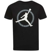 Resim Nike Jordan Jdb Mvp Flight Club Ss Tee Çocuk T-shirt 95c123-023 Siyah 