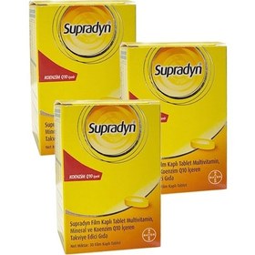 Resim Supradyn Koenzim Q10 30 Film Kaplı Tablet 3 Adet 