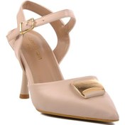 Resim Pierre Cardin Pc-54717 Z Krem Kadın Abiye Ayakkabı Krem 