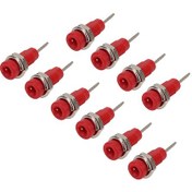Resim Ximistore9 10 Adet 2mm Muz Soketi J.40003, Kaliteli Bakırdan Yapım, Kararlı İletim, Basit Kurulum, Elektronik Cihazlar İçin Kırmızı 