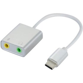 Resim Derwell Type-C Tipi Harici Ses Kartı Hi-Fi Magic Voice 7.1 CH Ses Kartı Adaptörü Kulaklık Mikrofon Çevirici 