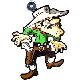 Resim Joe Dalton Figürü Pleksi Cam Süsü - Cam Süsü Joe Dalton (552063049) 