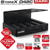 Resim Dark DK-AC-DSD42C D42C USB3.0 Offline Clone Disk İstasyonu 4'lü 