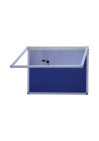 Resim Panda 60 x 85 CM Alüminyum Kilitli Kapaklı Camekanlı İlan Duyuru Pano - pan356 