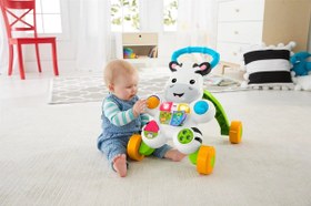 Resim Fisher-Price Melodili Zebra Yürüteç DLD80 