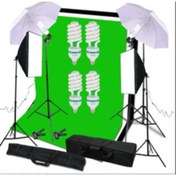 Resim Deyatech Softbox 50x70 Umberlla Şemşiye 84cm Sürekli Işık Background Stand 