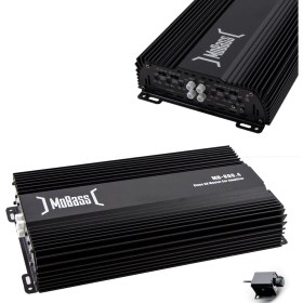 Resim Mobaş Mobass Oto Anfi 4000W 4 Kanal Bass Kontrol Özellikli MB-800.4 Güçlü Ses Sistemi 