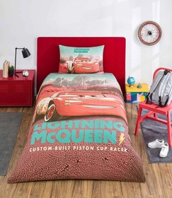 Resim Özdilek Cars Mc Tek Kişilik Disney Lisanslı Lastikli Çocuk Nevresim Takımı Çok Renkli 