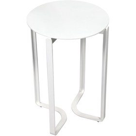 Resim Madestr BETA Sehpa Ø40X60H cm Metal Tabla - Servis Sehpası, Ofis Sehpası Orta Sehpa, Metal Sehpa 