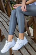 Resim Jump 24937 24938 Kadın Günlük Spor Ayakkabı JA324937128RSBEYAZ 