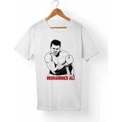 Resim Alfa Tshirt Muhammed Ali Çocuk Beyaz Tişört 
