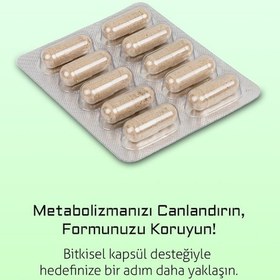 Resim New A1 L Carnitine Lepidium Bitkisel Kapsül Blister Aromasız 