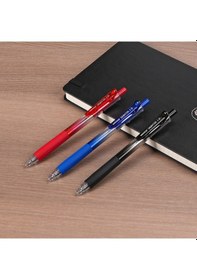 Resim Wrıtech W-099s Sıgntek İmza Kalemi 1,0mm Siyah Jel Kalemi - 12'li Kutu Ahşap 
