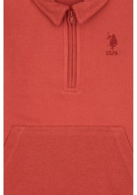 Resim U.s. Polo Assn. Erkek Çocuk Gül Kurusu Sweatshirt 50315816-vr026 Gul Kurusu 