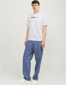 Resim Jack & Jones JJECORP LOGO TEE PLAY Erkek Beyaz Tişört 