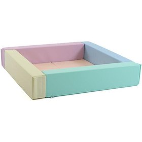 Resim Yumuşak Top Havuzu - Ball Play Heaven - açık pastel 130 cm 