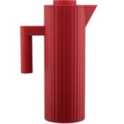 Resim Alessi Plisse Isı Yalıtımlı Sürahi 1 Lt Kırmızı 