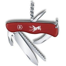 Resim Victorinox Hunter 0.8573 Kırmızı İsviçre Çakısı 12F 
