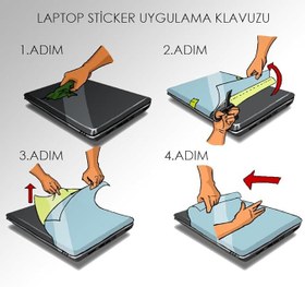 Resim Camaro Laptop Sticker 10 İnch (25X19CM) 