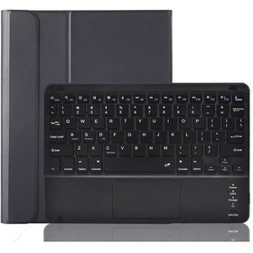 Resim Huawei Uyumlu Matepad SE 10.4 2022 Bluetooth Touchpad Klavye+Kılıf -BKK2 