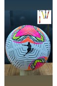 Resim TOPROCKSTORE Dikişli Futbol Topu A Kalite 5 Numara Şişirme Pompası Hediyeli 