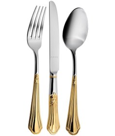 Resim Aryıldız Marquise Plus 84 Parça 12 Kişilik Çatal Kaşık Bıçak Takımı Gri 