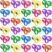 Resim 5/10/20 adet Göz Parmak Kuklaları, Gözleri Olan Plastik Yüzükler, Parti Favori Oyuncaklar, Şaka Oyunları, Eğlenceli Hediyeler, Sınıf Ödülleri, İyi Şeyler Dolu Çantalar 