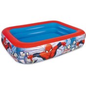Resim Bestway 98011, Spiderman Temalı Havuz-201x150x51cm 